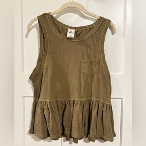 Free People Peplum Tank